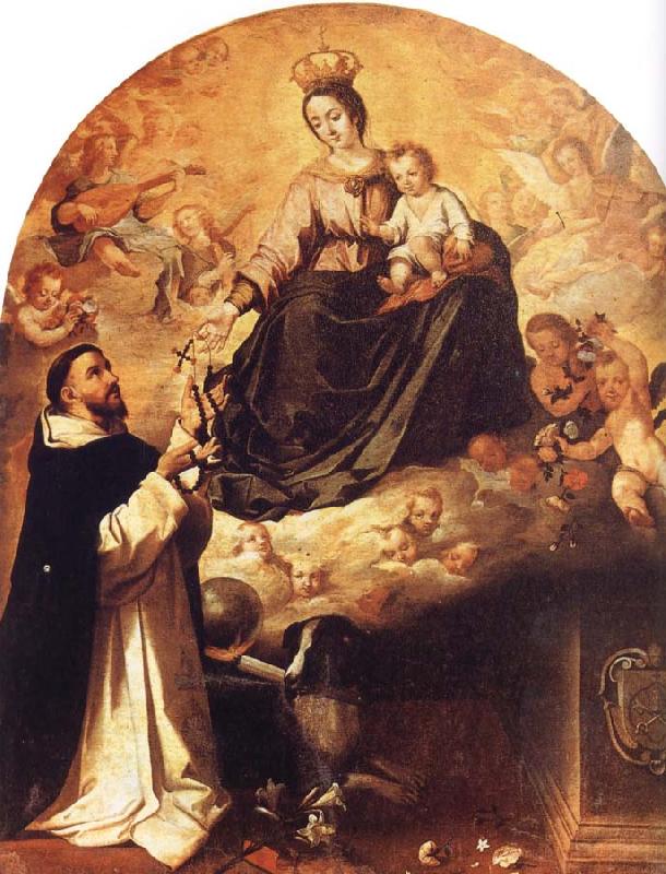 Bartolome Esteban Murillo Virgin Mary and the Santo Domingo Germany oil painting art